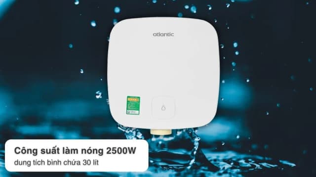 So sánh giá Máy nước nóng gián tiếp Atlantic 30 lít AMI SQUARE 831261 SWH 30A M-N0 rẻ nhất? - Ảnh 4