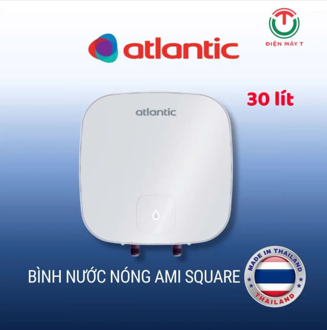 So sánh giá Máy nước nóng gián tiếp Atlantic 30 lít AMI SQUARE 831261 SWH 30A M-N0 rẻ nhất? - Ảnh 9