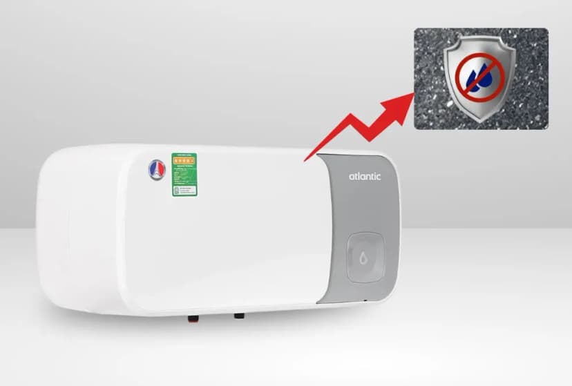 Máy nước nóng gián tiếp Atlantic 30 lít ESA SLIM 833057 SWH 30H M-14 - Giá rẻ nhất hôm nay - Ảnh 16