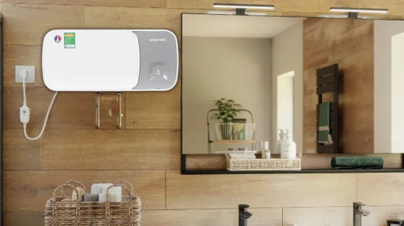 Máy nước nóng gián tiếp Atlantic 30 lít ESA SLIM 833057 SWH 30H M-14 - Giá rẻ nhất hôm nay - Ảnh 3