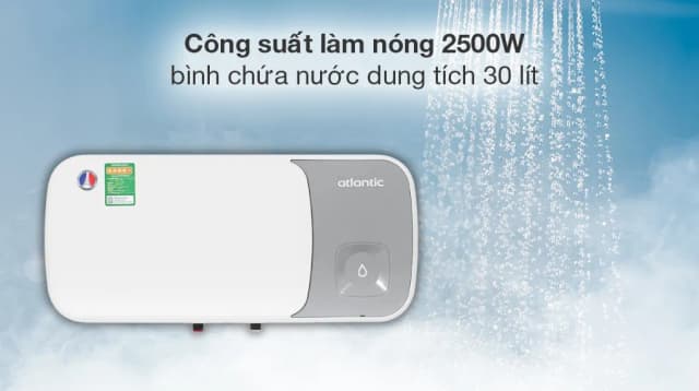 Top 1 so sánh giá Máy nước nóng gián tiếp Atlantic 30 lít ESA SLIM 833057 SWH 30H M-14 - Tìm sản phẩm giá rẻ nhất - Ảnh 6