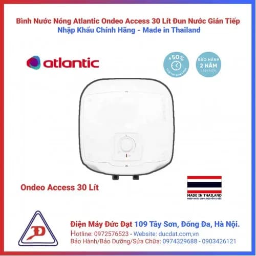 So sánh giá Máy nước nóng gián tiếp Atlantic 30 lít ESA PRO 833060 SWH 30H M-15 rẻ nhất? - Ảnh 16