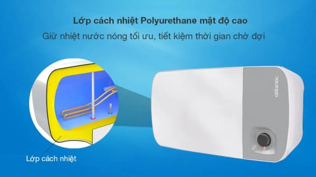 So sánh giá Máy nước nóng gián tiếp Atlantic 30 lít NEO LITE 833028 SWH 30H M-4 rẻ nhất? - Ảnh 2