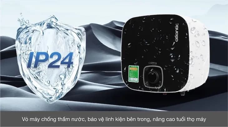 Máy nước nóng gián tiếp Atlantic 50 lít OPRO SLIM 843041 SWH 50H M-5 - Giá rẻ nhất hôm nay - Ảnh 16