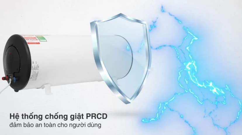 Máy nước nóng gián tiếp Atlantic 50 lít OPRO SLIM 843041 SWH 50H M-5 - Giá rẻ nhất hôm nay - Ảnh 7