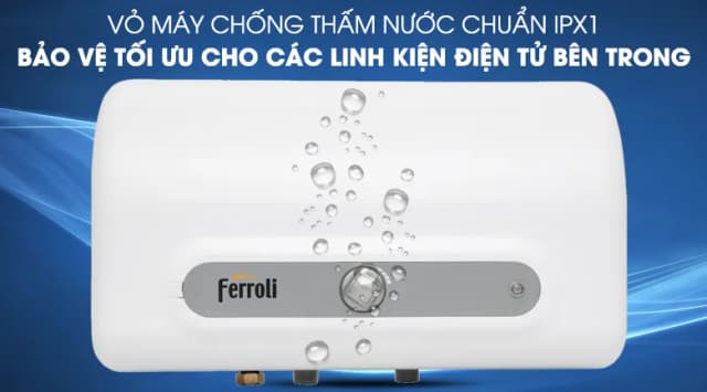 So sánh giá Máy nước nóng gián tiếp Ferroli 15 lít 2500W Mate 15L Ag+ rẻ nhất? - Ảnh 20