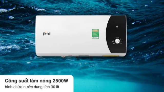 So sánh giá Máy nước nóng gián tiếp Ferroli 30 lít 2500W Mate 30L Ag+ rẻ nhất? - Ảnh 14