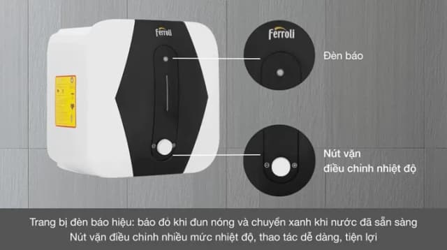 So sánh giá Máy nước nóng gián tiếp Ferroli 20 lít 2500W MIDO SQ rẻ nhất? - Ảnh 14