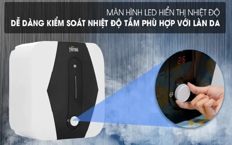 Máy nước nóng gián tiếp Ferroli 30 lít 2500W MIDO SQ - Giá rẻ nhất hôm nay - Ảnh 18