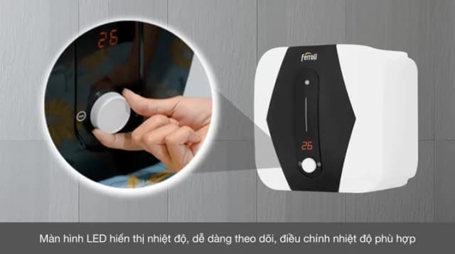 So sánh giá Máy nước nóng gián tiếp Ferroli 30 lít 2500W MIDO SQ rẻ nhất? - Ảnh 8
