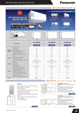 So sánh giá Máy nước nóng gián tiếp Panasonic 2500W DH-20HBMVWL - Tìm sản phẩm giá rẻ nhất - Ảnh 16