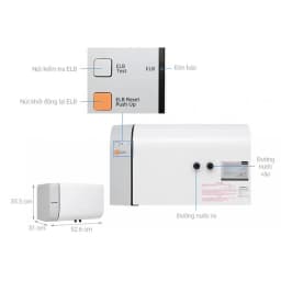 So sánh giá Máy nước nóng gián tiếp Panasonic 2500W DH-20HBMVWL - Tìm sản phẩm giá rẻ nhất - Ảnh 4