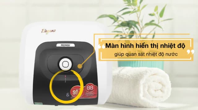 So sánh giá Máy nước nóng gián tiếp Rossi Eleganz 20 lít 2500W REZ20SQ rẻ nhất? - Ảnh 5