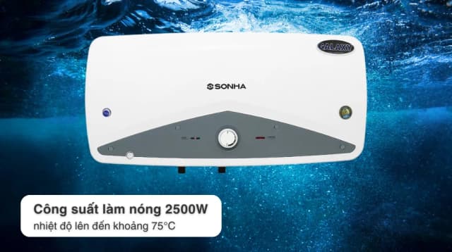 So sánh giá Máy nước nóng gián tiếp Sơn Hà Galaxy 30 lít 2500W S30VG rẻ nhất? - Ảnh 11