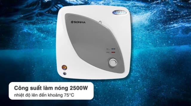 So sánh giá Máy nước nóng gián tiếp Sơn Hà Galaxy 30 lít 2500W S30VG rẻ nhất? - Ảnh 3
