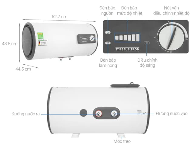 So sánh giá Máy nước nóng gián tiếp Stiebel Eltron 30 lít 2500W ESH 30 H Plus T-VN rẻ nhất? - Ảnh 2