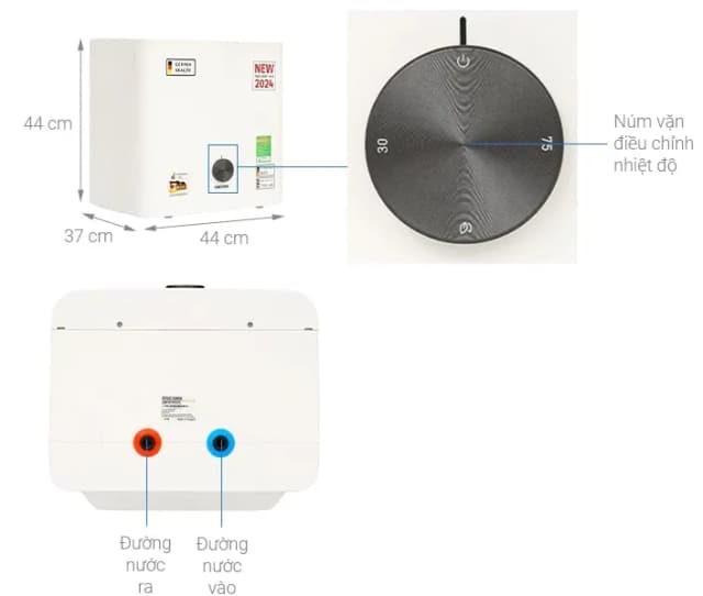 So sánh giá Máy nước nóng gián tiếp Stiebel Eltron 30 lít 2500W ESH 30 H Plus T-VN rẻ nhất? - Ảnh 16