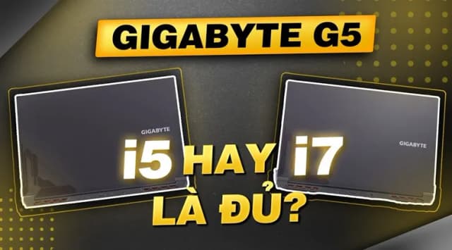 Laptop GIGABYTE Gaming G5 MF5 RC555 - 9RC55MF5FEIAA1VN0C0 (i5 13500H, 16GB, 512GB, RTX 4050 6GB, Full HD 144Hz, Win11) - 6