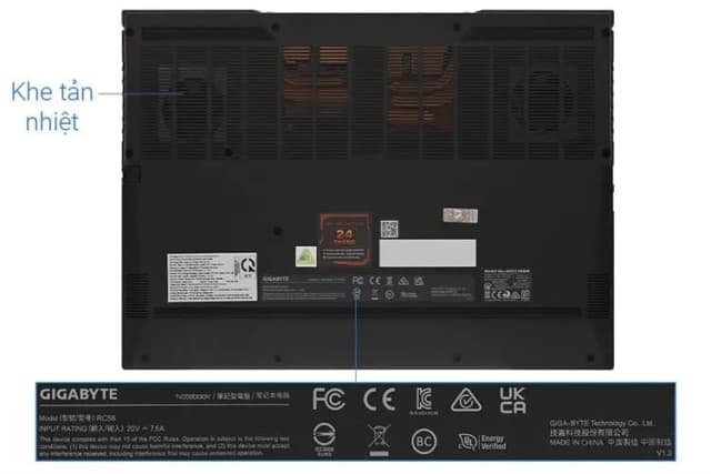 Top 1 so sánh giá Laptop GIGABYTE Gaming G5 MF5 RC555 - 9RC55MF5FJIINIVN000 (i7 13620H, 16GB, 512GB, RTX 4050 6GB, Full HD 144Hz, Win11) - Tìm sản phẩm giá rẻ nhất - Ảnh 30