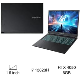 So sánh giá Laptop GIGABYTE Gaming G6 MF RC56 - 9RC56MF0HJIIXIVN000 (i7 13620H, 16GB, 512GB, RTX 4050 6GB, WUXGA 165Hz, Win11) - Tìm sản phẩm giá rẻ nhất - Ảnh 2