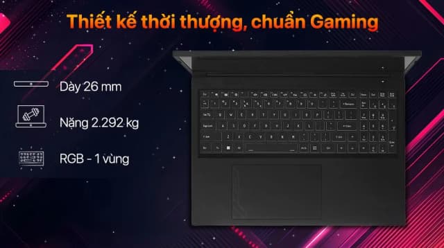 So sánh giá Laptop GIGABYTE Gaming G6 MF RC56 - 9RC56MF0HJIIXIVN000 (i7 13620H, 16GB, 512GB, RTX 4050 6GB, WUXGA 165Hz, Win11) rẻ nhất? - Ảnh 5