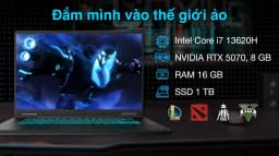 Laptop GIGABYTE Gaming A16 GA6H - CWHI3VNC94SH (i7 13620H, 16GB, 1TB, RTX 5070 8GB, WQXGA 165Hz, Win11) - Giá rẻ nhất hôm nay - Ảnh 3