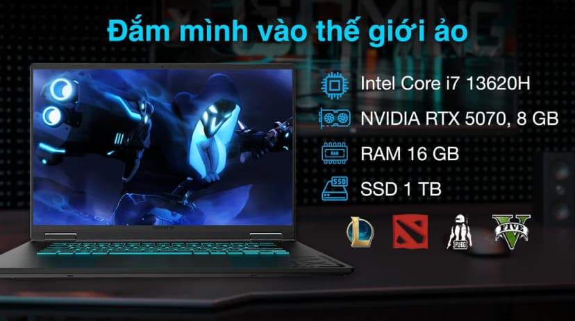 Laptop GIGABYTE Gaming A16 GA6H - CWHI3VNC94SH (i7 13620H, 16GB, 1TB, RTX 5070 8GB, WQXGA 165Hz, Win11) - Giá rẻ nhất hôm nay - Ảnh 3
