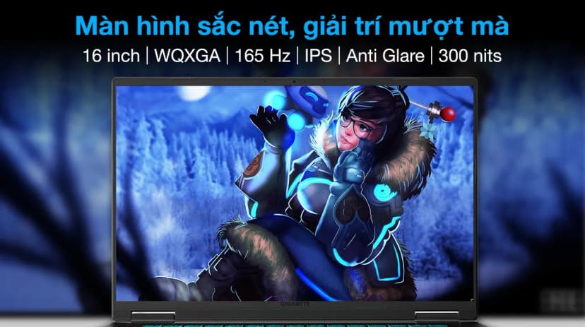 Laptop GIGABYTE Gaming A16 GA6H - CWHI3VNC94SH (i7 13620H, 16GB, 1TB, RTX 5070 8GB, WQXGA 165Hz, Win11) - Giá rẻ nhất hôm nay - Ảnh 4