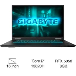 So sánh giá Laptop GIGABYTE Gaming A16 GA6H - GAMING-A16-CTHI3VN893SH (i7 13620H, 16GB, 512GB, RTX 5050 8GB, WUXGA 165Hz, Win11) - Tìm sản phẩm giá rẻ nhất - Ảnh 2