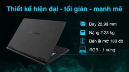 So sánh giá Laptop GIGABYTE Gaming A16 GA6H - GAMING-A16-CTHI3VN893SH (i7 13620H, 16GB, 512GB, RTX 5050 8GB, WUXGA 165Hz, Win11) - Tìm sản phẩm giá rẻ nhất - Ảnh 11