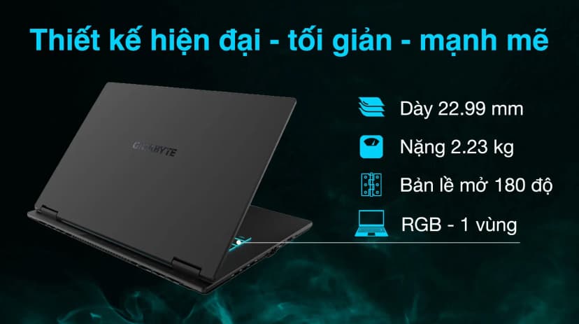 So sánh giá Laptop GIGABYTE Gaming A16 GA6H - GAMING-A16-CTHI3VN893SH (i7 13620H, 16GB, 512GB, RTX 5050 8GB, WUXGA 165Hz, Win11) - Tìm sản phẩm giá rẻ nhất - Ảnh 11