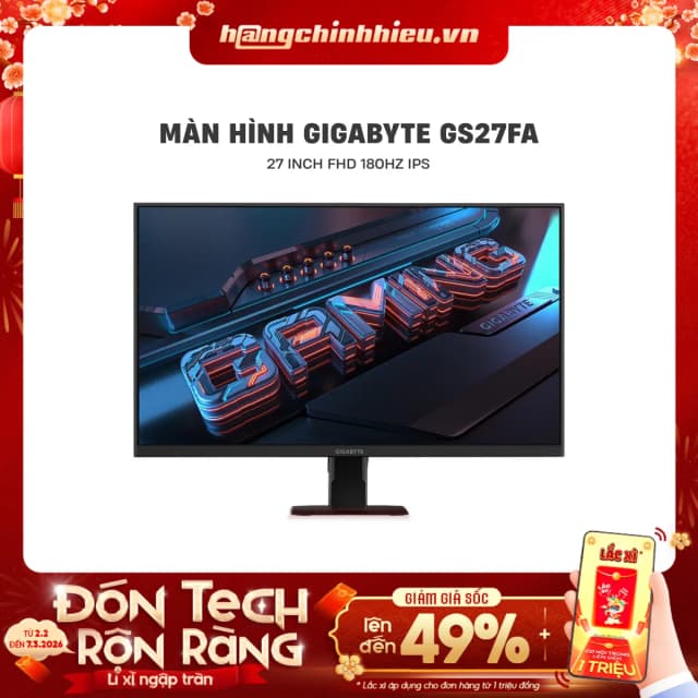So sánh giá Màn hình Gaming GIGABYTE GS27FA 27 inch FHD/IPS/180Hz/1ms rẻ nhất? - Ảnh 10