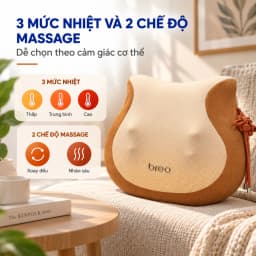 Gối massage Breo Back 2F - Giá rẻ nhất hôm nay - Ảnh 3