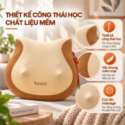Gối massage Breo Back 2F - Giá rẻ nhất hôm nay - Ảnh 5