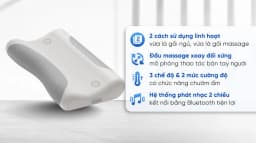 Gối massage cổ vai gáy Philips PPM3504 - Giá rẻ nhất hôm nay - Ảnh 2