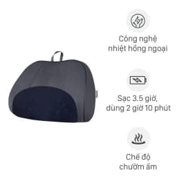 Gối massage hồng ngoại Bomidi MP1 Pro - Xám xanh - Giá rẻ nhất hôm nay - Ảnh 1