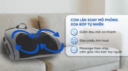 Gối massage hồng ngoại Bomidi MP1 Pro - Xám xanh - Giá rẻ nhất hôm nay - Ảnh 3