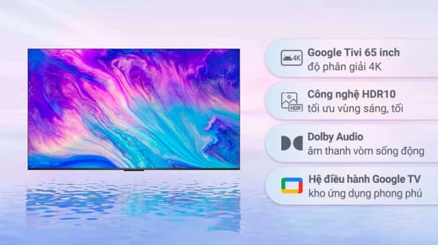 So sánh giá Google Tivi iFFALCON 4K 65 inch 65U62 rẻ nhất? - Ảnh 5