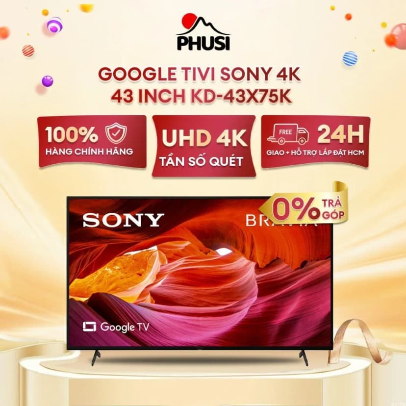 Google Tivi Sony 4K 43 inch KD-43X75K - Giá rẻ nhất hôm nay - Ảnh 19