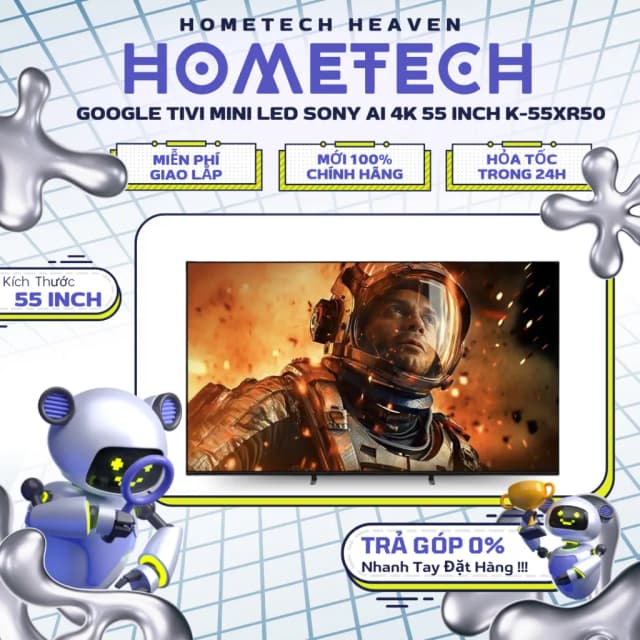 So sánh giá Google Tivi Mini LED Sony AI 4K 55 inch K-55XR50 rẻ nhất? - Ảnh 18