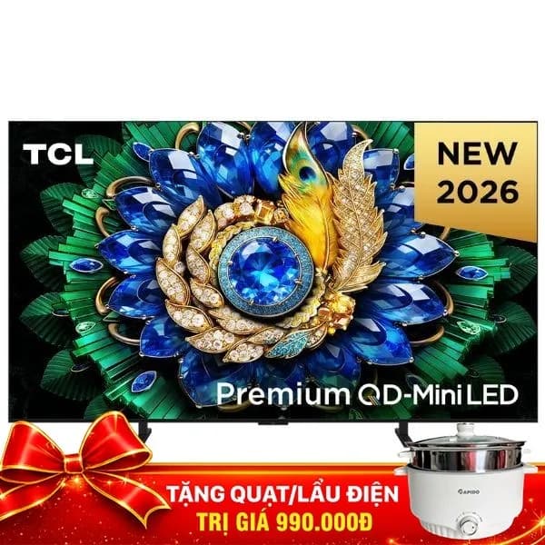 Google Tivi QD-Mini LED TCL 4K 55 inch 55A400M - Giá rẻ nhất hôm nay - Ảnh 1