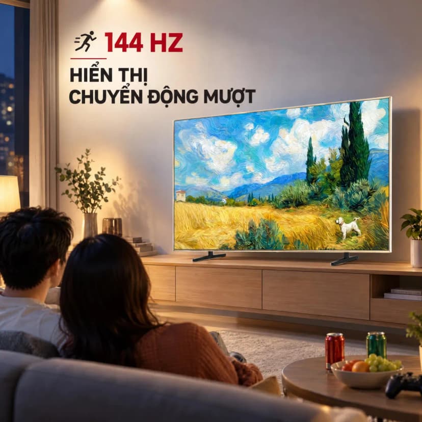 Google Tivi QD-Mini LED TCL 4K 65 inch 65A400 Pro - Giá rẻ nhất hôm nay - Ảnh 4