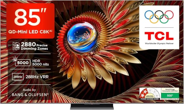 So sánh giá Google Tivi QD-Mini LED TCL AI 4K 85 inch 85C8K rẻ nhất? - Ảnh 14