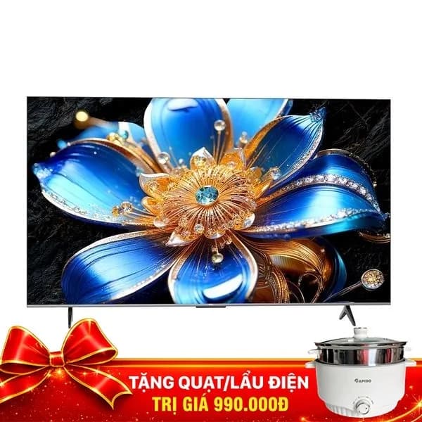 Google Tivi QLED TCL 4K 55 inch 55T6D - Giá rẻ nhất hôm nay - Ảnh 1