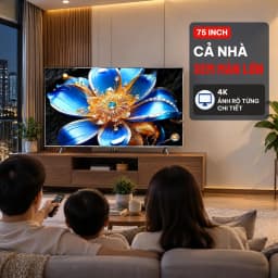 Google Tivi QLED TCL 4K 75 inch 75T6D - Giá rẻ nhất hôm nay - Ảnh 2
