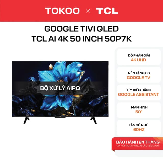 So sánh giá Google Tivi QLED TCL AI 4K 50 inch 50P7K rẻ nhất? - Ảnh 14