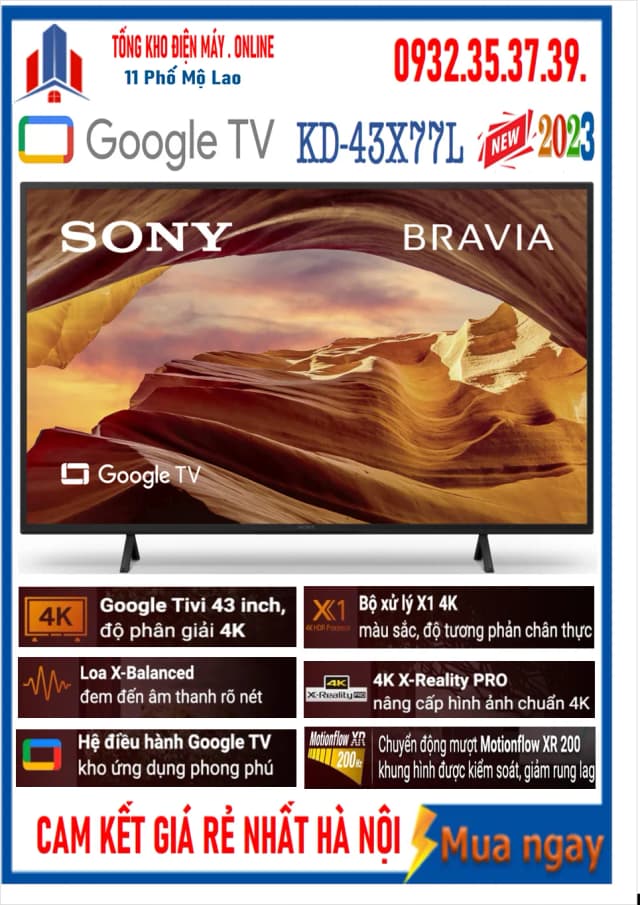 So sánh giá Google Tivi Sony 4K 43 inch KD-43X77L rẻ nhất? - Ảnh 16
