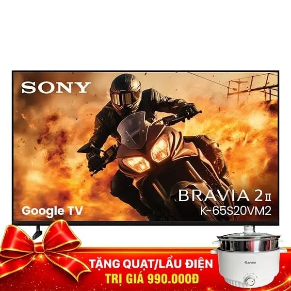 Google Tivi Sony 4K 65 inch K-65S20M2 - Giá rẻ nhất hôm nay - Ảnh 1