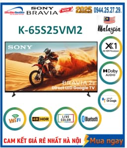 Google Tivi Sony 4K 65 inch K-65S25VM2 - Giá rẻ nhất hôm nay - Ảnh 19