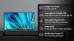 Google Tivi Sony 4K 75 inch K-75S30 - Giá rẻ nhất hôm nay - Ảnh 6